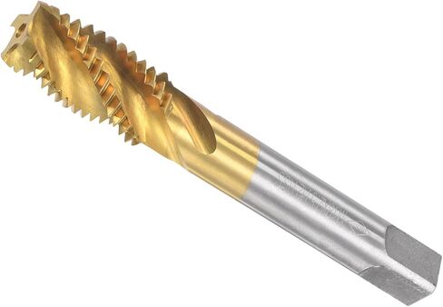 Spiral Flute Threading Tap, M14 x 1.5 Thread Size 4 Flutes, High Speed Steel Tapping Tool - (Applications: for Processing Holes & Sticky Materials) in Saudi Arabia