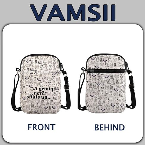 Zodiac Signs Crossbody Bag Horoscope Gift 12 Constellation Birthday Gift Astrologist Bag in Saudi Arabia