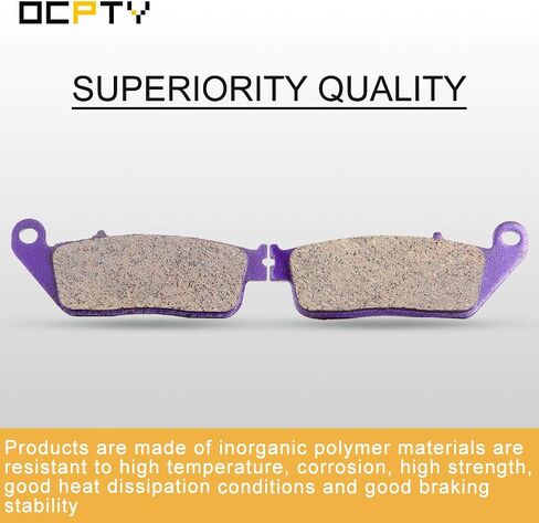 OCPTY Carbon Fiber Brake Pads Fit for 1998 1999 2000 2001 2002 2003 for Triumph Thunderbird Sport, 1999 2000 2001 2002 2003 2004 for Triumph Tiger in Saudi Arabia