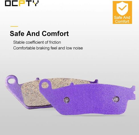 OCPTY Carbon Fiber Brake Pads Fit for 1998 1999 2000 2001 2002 2003 for Triumph Thunderbird Sport, 1999 2000 2001 2002 2003 2004 for Triumph Tiger in Saudi Arabia