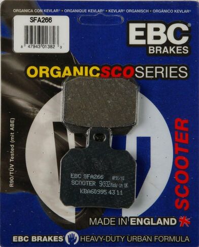EBC Brakes SFA266 Standard Scooter Brake Pad in Saudi Arabia