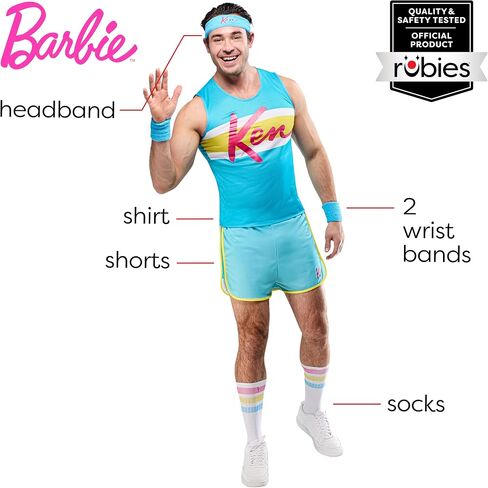 Rubies Mens Exercise Ken Adult Costume in Saudi Arabia