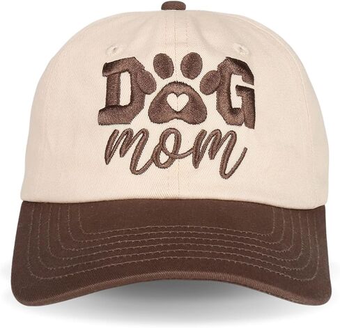 InnoBeta Dog Mom Gifts, Dog Lover Cap for Women, Funny Adjustable Embroidered Dog Themed Hat Gifts for Dog Mom on Birthday, Christmas in Saudi Arabia