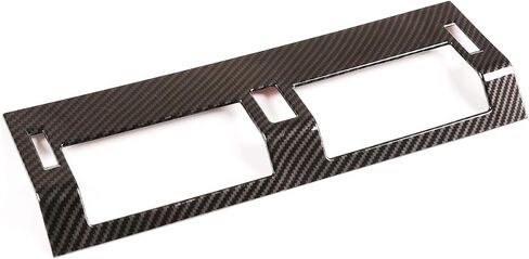 1pcs ABS Car Interior Center Console Air Conditioning Vent Cover Trim for Land Rover Defender 110 2020 (Carbon Fiber Style) in Saudi Arabia