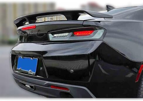 Carbon Fiber Style Turnk Spoiler for 2005-2013 Chevrolet Corvette C6 Wide Body Models | ZR1 Style (ABS Plastic - Carbon Fiber Style) in Kuwait