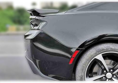 Carbon Fiber Style Turnk Spoiler for 2005-2013 Chevrolet Corvette C6 Wide Body Models | ZR1 Style (ABS Plastic - Carbon Fiber Style) in Kuwait