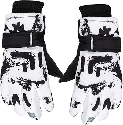 Kids Winter Thermal-Warm Windproof Ski-Gloves Outdoor Snowboarding Gloves for Skiing, Snow Hiking, Hunting in Saudi Arabia