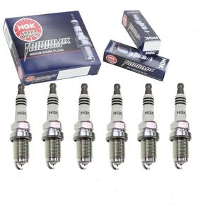 6 pc NGK Iridium IX Spark Plugs compatible with Acura MDX 3.5L V6 2003-2006 in Saudi Arabia