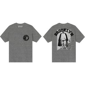 The Notorious B.I.G Unisex-Adult Streets Grey Tee in Saudi Arabia