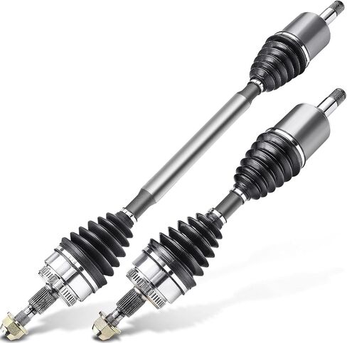 مجموعة عمود المحور A-Premium CV متوافقة مع سلسلة Mercedes-Benz W163 ML320 1998-2003، ML350 2003-2005، ML430 1999-2001، ML500 2002-2005، ML55 AMG، جانب الركاب الأمامي الأيمن، استبدال # 1633300501 in Kuwait