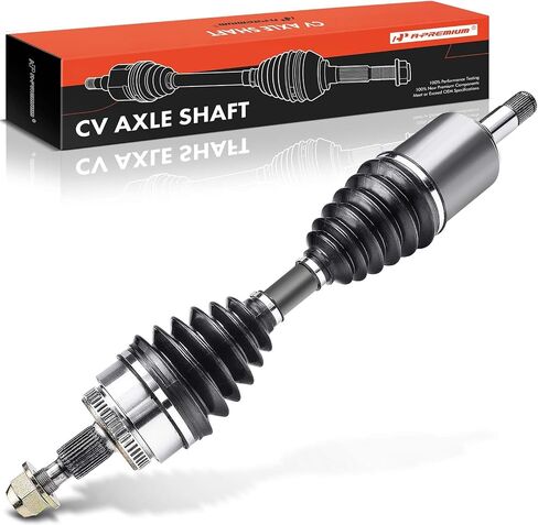 مجموعة عمود المحور A-Premium CV متوافقة مع سلسلة Mercedes-Benz W163 ML320 1998-2003، ML350 2003-2005، ML430 1999-2001، ML500 2002-2005، ML55 AMG، جانب الركاب الأمامي الأيمن، استبدال # 1633300501 in Saudi Arabia