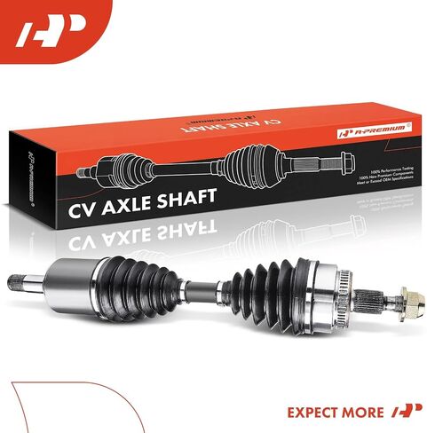 مجموعة عمود المحور A-Premium CV متوافقة مع سلسلة Mercedes-Benz W163 ML320 1998-2003، ML350 2003-2005، ML430 1999-2001، ML500 2002-2005، ML55 AMG، جانب الركاب الأمامي الأيمن، استبدال # 1633300501 in Saudi Arabia