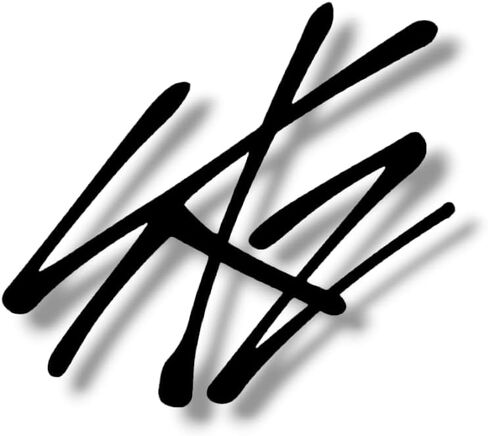 SKZ Vinyl Decal Korean Pop Boy Group Sticker for Car Window, Laptop, Mirrors, Luggage and More! | 3" & 5" Available | Perfect for Stays! (5" Wide x 4.5" Tall, White) in Saudi Arabia