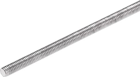 uxcell 5Pcs M3 x 200mm Fully Threaded Rod 304 Stainless Steel Right Hand Long Screws Threads Used for Screw into Hangers and U-Bolts in Saudi Arabia