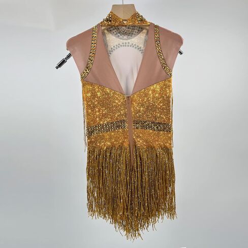 Youmeisha New Fringe Rhinestones Sexy Bodysuit Women Nightclub Birthday Party Dance Stage Outfits Singer Dancer Show Costume in Saudi Arabia