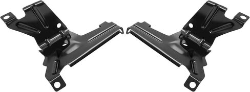 KUAFU 6Pcs Front Bumper Bracket Compatible with 2007-2013 GMC Sierra Chevy Chevrolet Silverado 1500 2500 3500 Outer + Inner Bumper Support Steel Powder Coated Black 6Pcs Driver Side&Passenger Side in Saudi Arabia