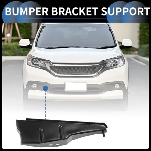 Bumper Support Bracket, Left Side Front Bumper Retainer Bracket Hold Mount No.5327404030 for Toyota Tacoma 2011-2016 ABS Black, 1 Pc in Saudi Arabia