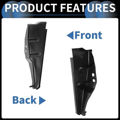 Bumper Support Bracket, Left Side Front Bumper Retainer Bracket Hold Mount No.5327404030 for Toyota Tacoma 2011-2016 ABS Black, 1 Pc in Saudi Arabia