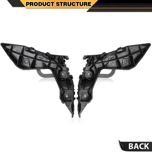 Front Right & Left Bumper Retainers Brackets Support Set Compatible with Hyundai Elantra Sedan 2017 2018 2pcs 86513F2000 86514F2000 in Saudi Arabia