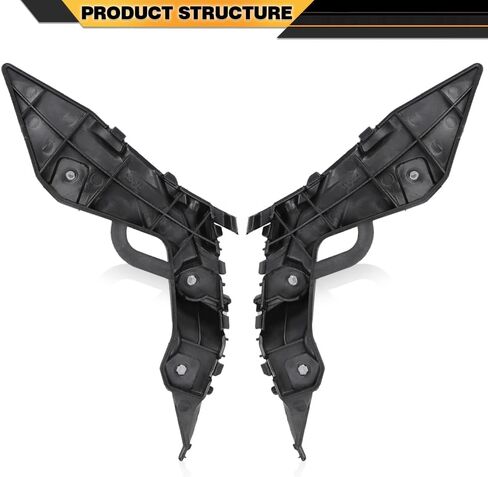 Front Right & Left Bumper Retainers Brackets Support Set Compatible with Hyundai Elantra Sedan 2017 2018 2pcs 86513F2000 86514F2000 in Saudi Arabia