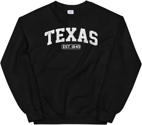 Texas Vintage State Athletic Style Unisex Sweatshirt in Saudi Arabia