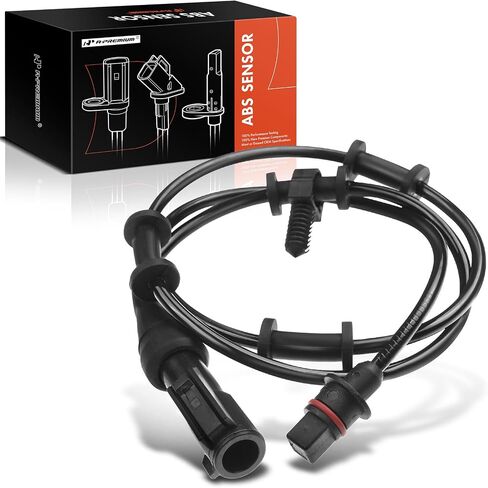 A-Premium ABS Wheel Speed Sensor Compatible with Jaguar Models - S-Type 2008, XF 2009-2012 - Front Driver and Passenger Side, (2-PC Set), Replace# XR851751 in Saudi Arabia