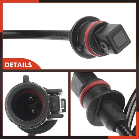 A-Premium ABS Wheel Speed Sensor Compatible with Jaguar Models - S-Type 2008, XF 2009-2012 - Front Driver and Passenger Side, (2-PC Set), Replace# XR851751 in Saudi Arabia