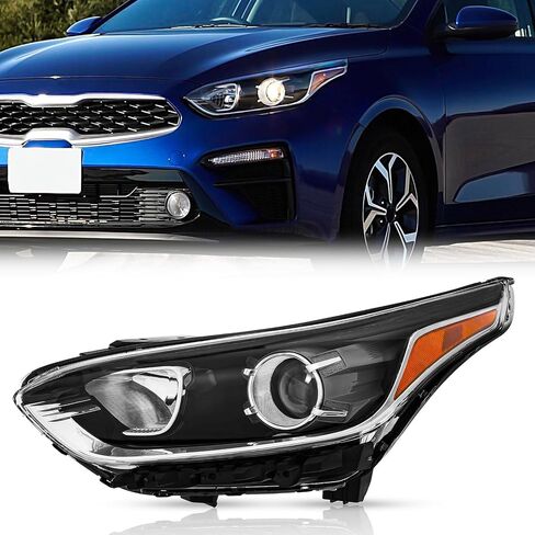 TODO Headlights Assembly Compatible with 2019 2020 2021 Kia Forte, Driver and Passenger Side in Saudi Arabia