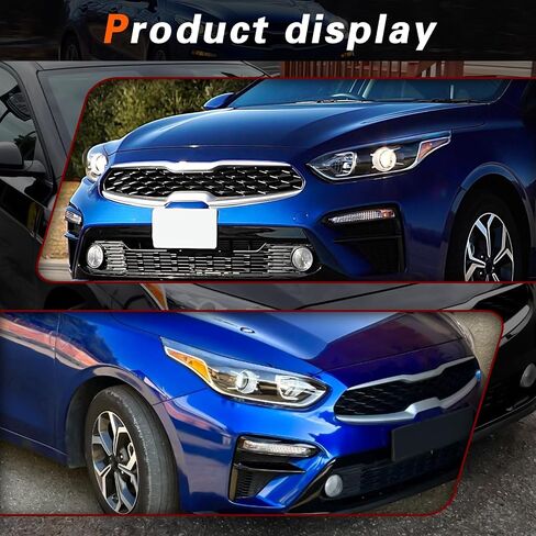 TODO Headlights Assembly Compatible with 2019 2020 2021 Kia Forte, Driver and Passenger Side in Saudi Arabia