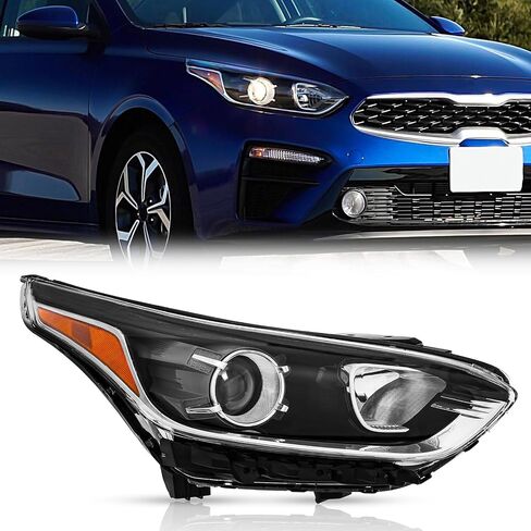 TODO Headlights Assembly Compatible with 2019 2020 2021 Kia Forte, Driver and Passenger Side in Saudi Arabia