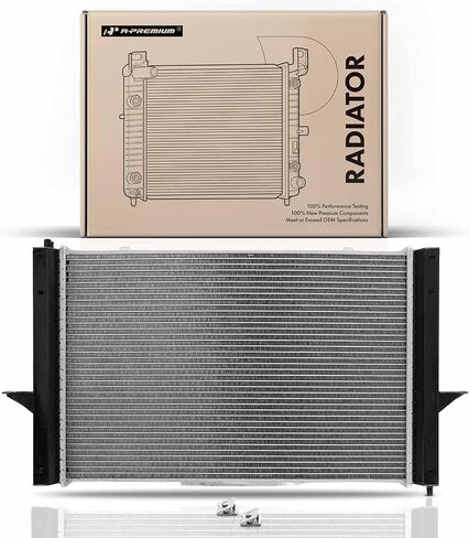 A-Premium Engine Coolant Radiator Assembly with Transmission Oil Cooler Compatible with Volvo C70, S70, V70, 1999 2000 2001 2002 2003 2004, Automatic Transmission, Replace# 86014511 in Saudi Arabia
