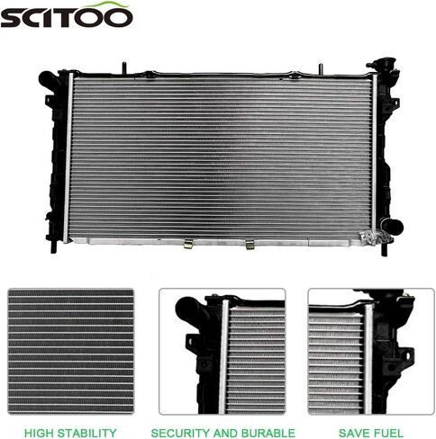 OCPTY Auto Parts Radiator Replacement for 2005-2007 for Chrysler for Town & Country 3.3L 2005-2007 for Chrysler for Town & Country 3.8L 2005-2007 for Voyager 3.3L 2005-2007 for Caravan 3.3L in Saudi Arabia