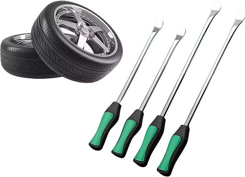 14.5" Tire Spoons Motorcycle,Dirt Bike Tire Spoon Set,4Pce 30/37cm Crowbar for Car,Motorcycle, Bicycle Tire Removal and Replacement in Saudi Arabia