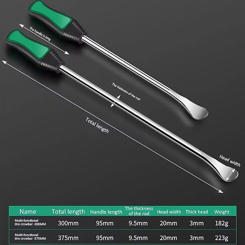 14.5" Tire Spoons Motorcycle,Dirt Bike Tire Spoon Set,4Pce 30/37cm Crowbar for Car,Motorcycle, Bicycle Tire Removal and Replacement in Saudi Arabia