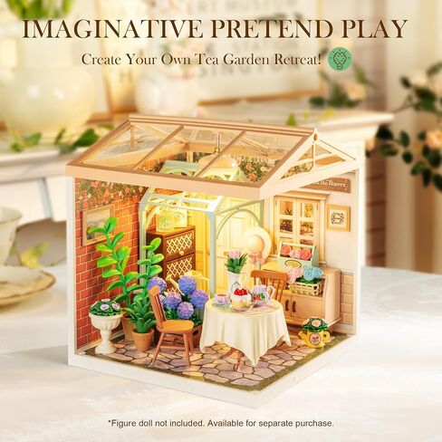 Rolife Super Creator-DIY Plastic Miniature House for Adults, Mini Blocks Model Kit Building Set for Teens 8-12, DIY Crafts/Hobbies/Building Blocks Toys for Teens&Adults (Warm Dining Room) in Kuwait