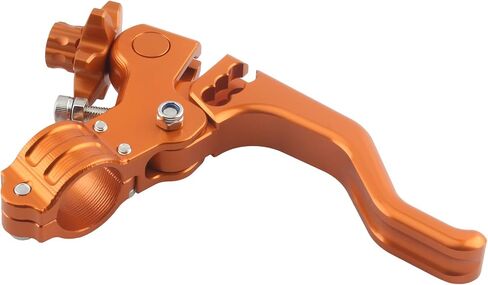 PowerMotor Universal Motorcycle CNC Short Stunt Clutch Lever,7/8" 22mm HandlebarCable Clutch Lever for Street Sport Dirt Bike Pit Mini Bikes Scooter ATV(Red) in Saudi Arabia