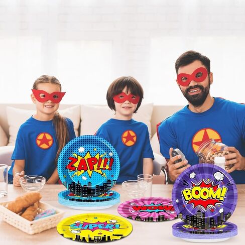 60 Pcs Super Theme Hero Party Plates for Super Theme Hero Birthday Party Decorations 9in Super Theme Hero Party Paper Plates Disposable Super Theme Hero Party Plates for Hero Birthday Party Supplies in Saudi Arabia