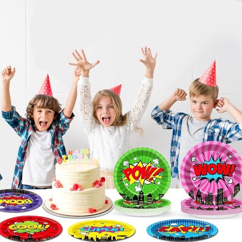 60 Pcs Super Theme Hero Party Plates for Super Theme Hero Birthday Party Decorations 9in Super Theme Hero Party Paper Plates Disposable Super Theme Hero Party Plates for Hero Birthday Party Supplies in Saudi Arabia
