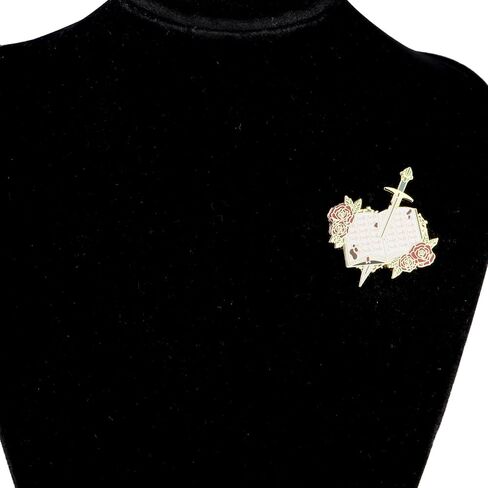PLITI The Cruel Prince Enamel Pin Bookish Gift The Cruel Prince Inspired Gifts Fantasy Book Lover Gift Jude and Cardan Gifts in Saudi Arabia