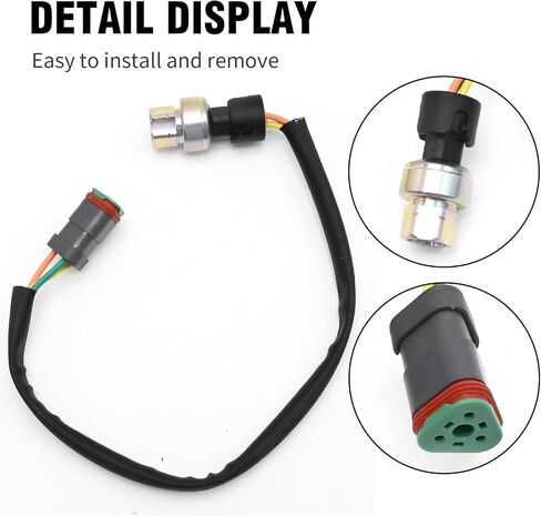 1946725 Oil Pressure Sensor Replacement for Caterpillar CAT C15 MXS BXS NXS C-15 Replaces 194-6725 1611704 1611705 in Saudi Arabia