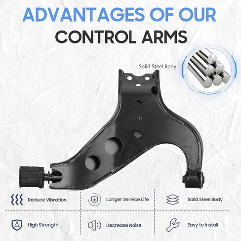 Front Lower Control Arms Ball Joints Sway Bar End Links Outer Inner Tie Rod End Suspension Kit for Nissan Pathfinder 1996-2004, for Infiniti QX4 1997-2003 (10pc) in Saudi Arabia