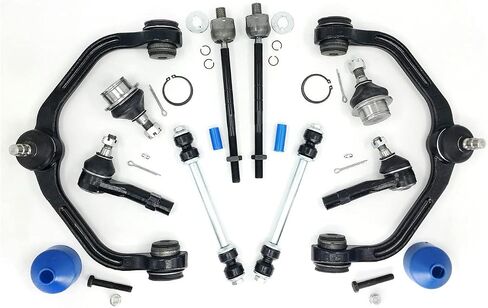 10 قطعة طقم التعليق الأمامي ذراع التحكم العلوي مفاصل كروية سفلية قضيب ربط داخلي خارجي Sway Bar لفورد رينجر 1998-2011 لمازدا B2300 B2500 B3000 B4000 1998-2009 2WD K80052 K80054 in Saudi Arabia