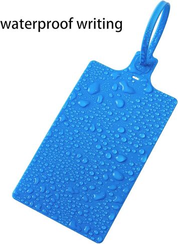 40pcs Red Plastic Tags Shipping Tags Waterproof Tags for Labeling Shipping Labels Security Label Blank Labeling Tags Storage Tag Hanging Tags with One Marker Pen in Kuwait