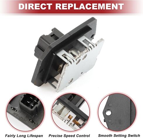 ACROPIX HVAC Blower Motor Resistor Heater Blower Resistor for Toyota Yaris Nhp13 Nsp13 Ncp13 Nlp13 2010-2020 No.871380K090 in Saudi Arabia