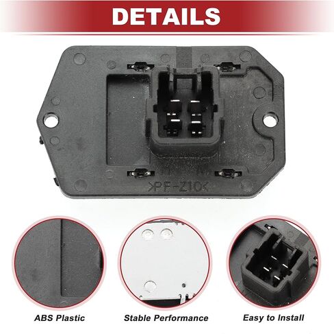 ACROPIX HVAC Blower Motor Resistor Heater Blower Resistor for Toyota Yaris Nhp13 Nsp13 Ncp13 Nlp13 2010-2020 No.871380K090 in Saudi Arabia