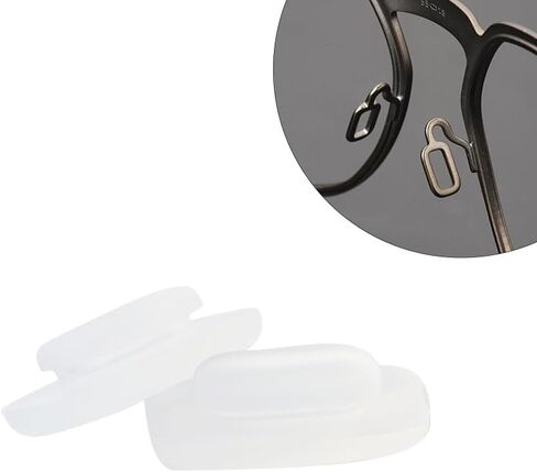 Eyeglass Nose Pads, 30 Pairs Clear Soft Silicone Glasses Nose Pad for Costa South Point/Flagler/Ponce/Wader; for Oakley Cartridge/Spindle/Latch Key/Diecutter/Latch Alpha Eyeglasses in Saudi Arabia