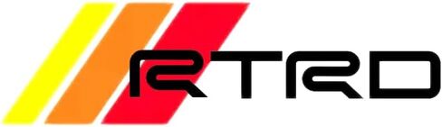 RTRD Sticker Decal – 10" × 3" High-Gloss Weatherproof Vinyl, Bubble-Free Automotive Grade. (1, 1) in Saudi Arabia