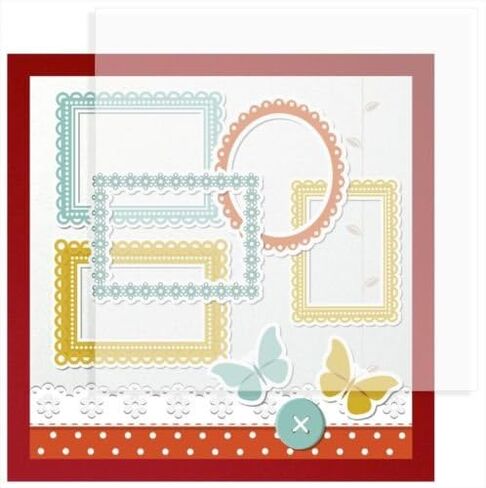 150 Soft Off-White Translucent 17# Thin Sheets - 4" X 4" (4X4 Inches) Small Square Card Size - 17 lb/Pound Light Weight Fine Quality Paper - Tracing, Fun or Formal Use - Not a Clear Transparent in Kuwait