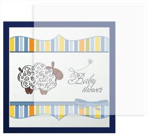 150 Soft Off-White Translucent 17# Thin Sheets - 4" X 4" (4X4 Inches) Small Square Card Size - 17 lb/Pound Light Weight Fine Quality Paper - Tracing, Fun or Formal Use - Not a Clear Transparent in Kuwait