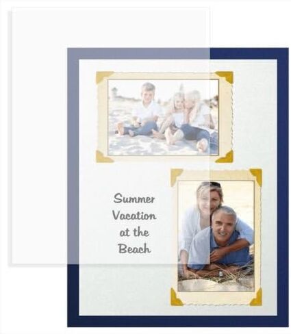 150 Soft Off-White Translucent 17# Thin Sheets - 4" X 4" (4X4 Inches) Small Square Card Size - 17 lb/Pound Light Weight Fine Quality Paper - Tracing, Fun or Formal Use - Not a Clear Transparent in Kuwait